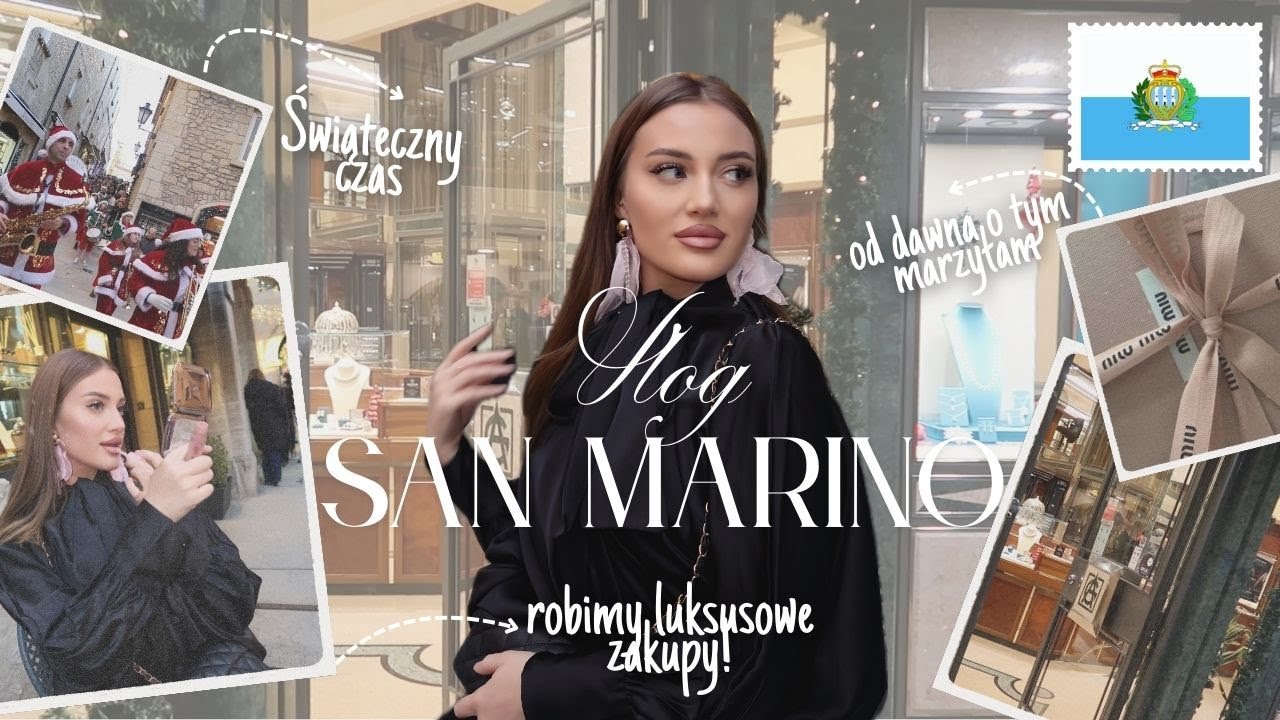 Jedziemy do San Marino! ♥ Luksusowy Zakup, Jarmark Świąteczny | Italy Vlog