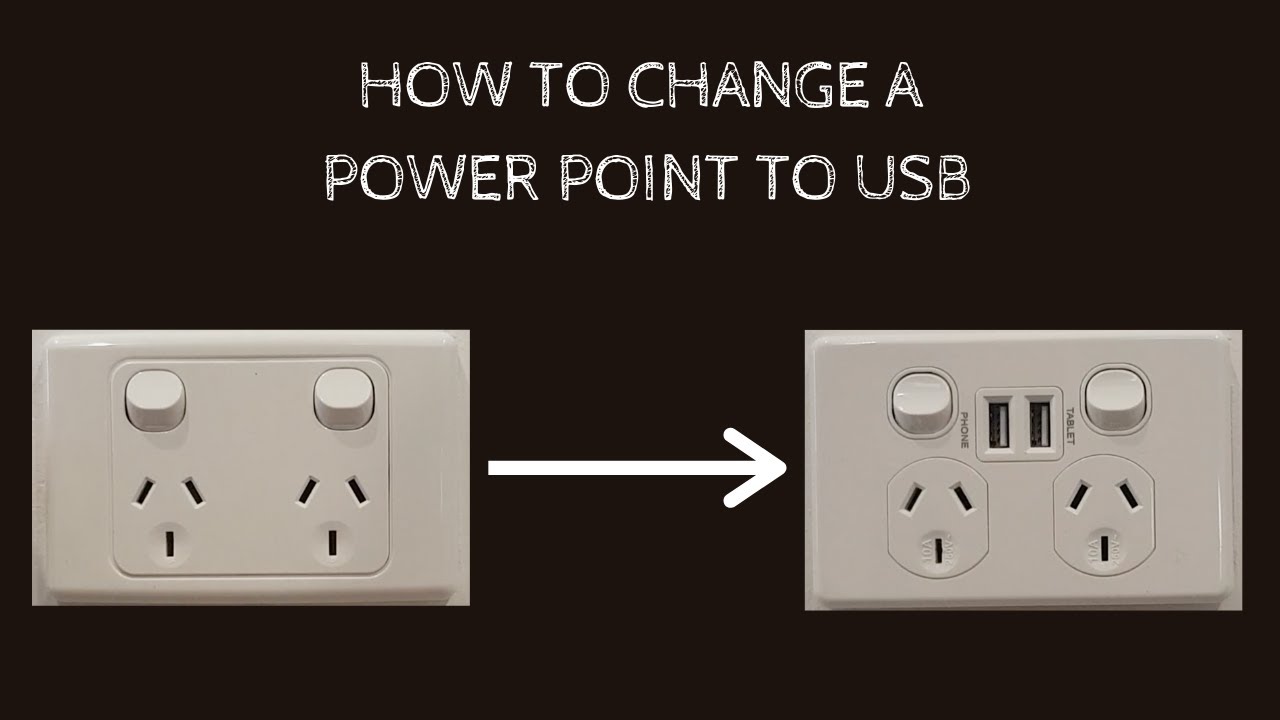 How To Install a USB Outlet