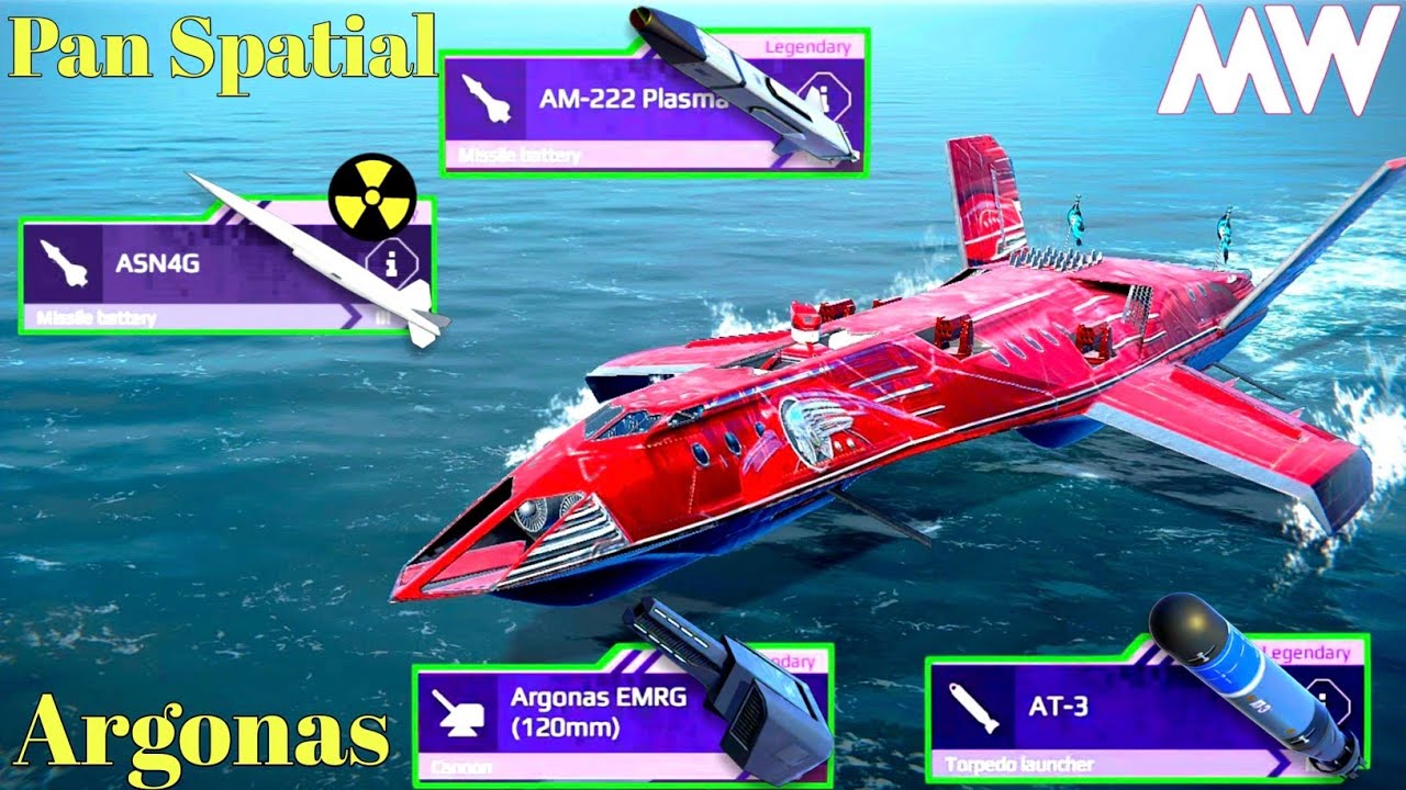 Argonas With Only ☢️2x ASN4G – Shockingly Powerful Build! Impossible Kills! Modern Warships