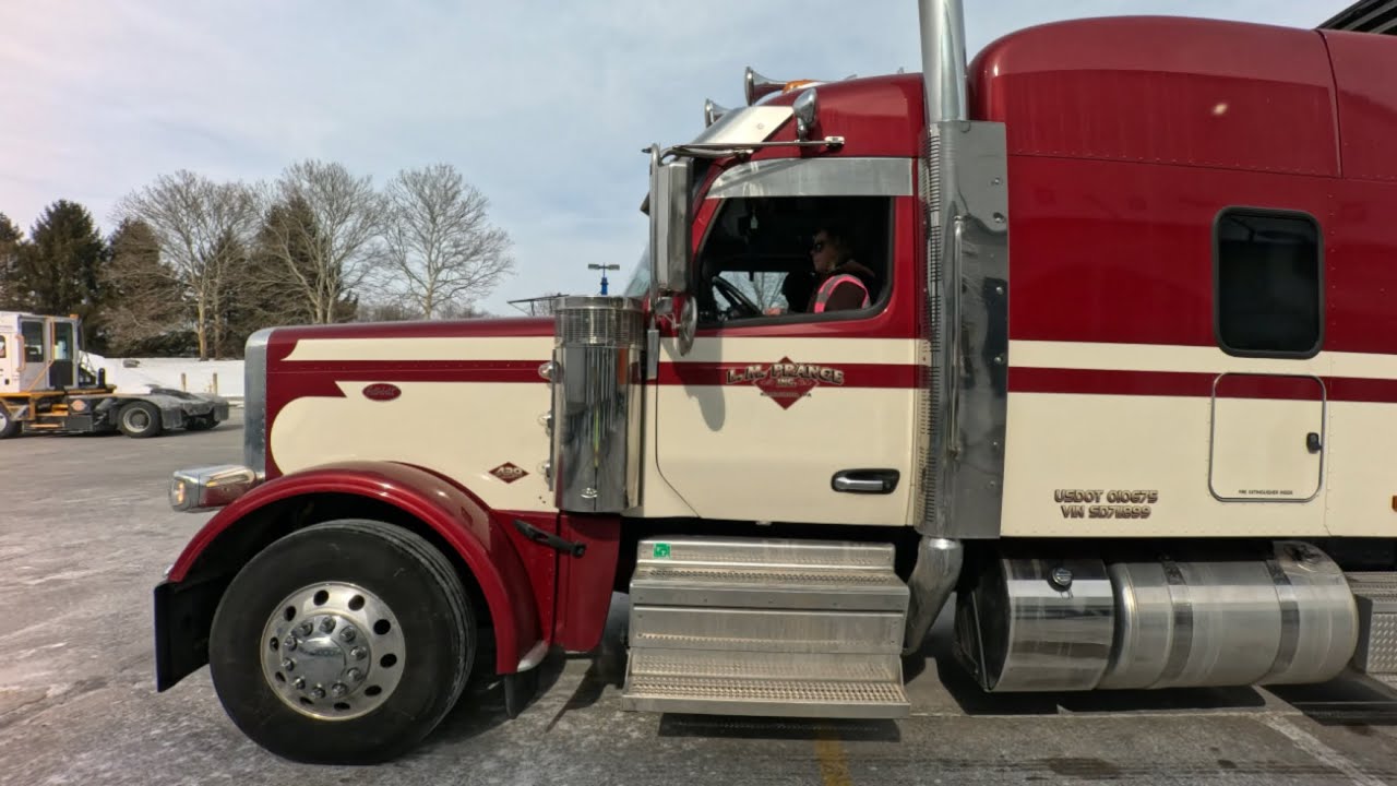 Loading chocolate (?) in PA and hubby is filming again YAY!!!