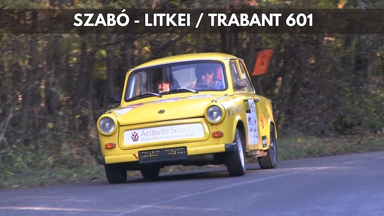 Szabó - Litkei / Trabant 601 / Árpádtető Rally 2023. - TheLepoldMedia