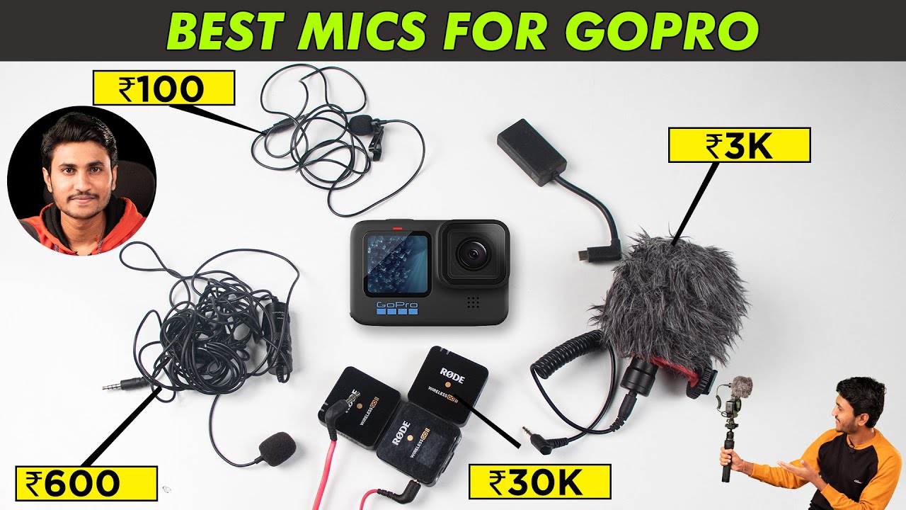 Best Mics for GoPro | Gopro Wireless Mic | Best GoPro Action Camera Microphones