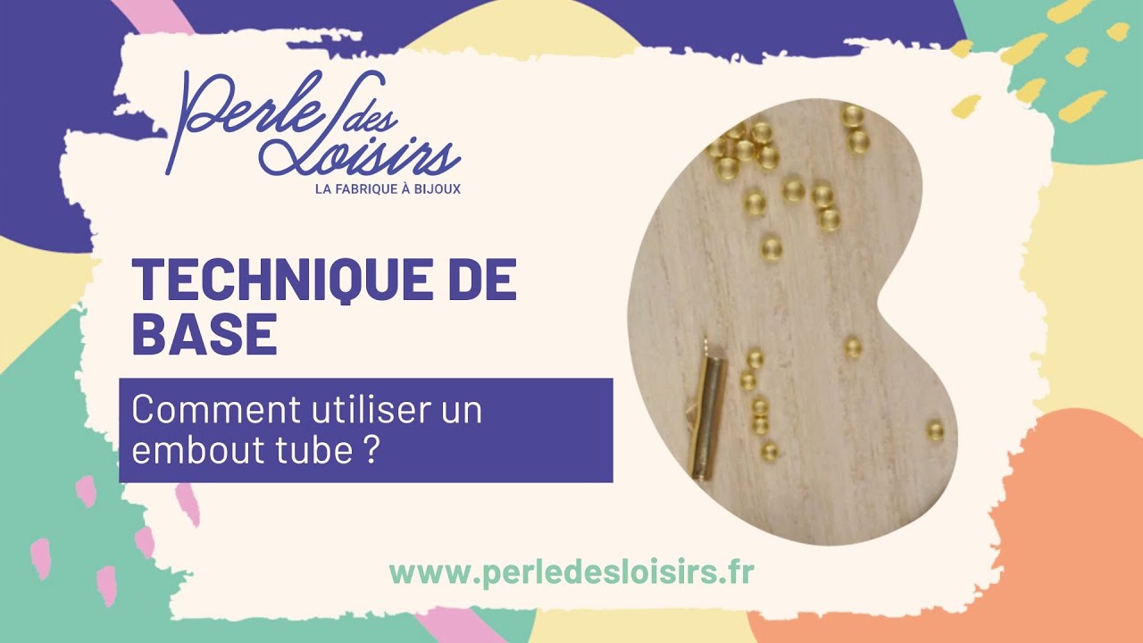 Technique de base : Comment faire un bracelet en accumulation avec des embouts tube ?