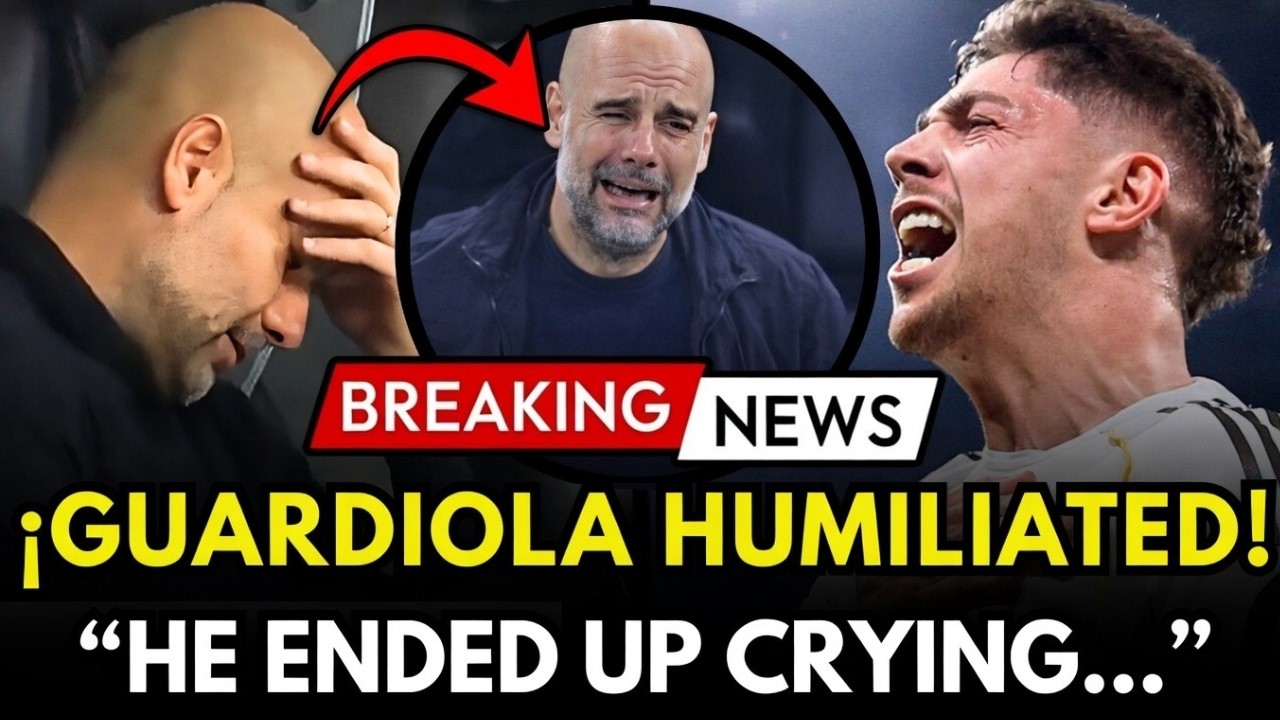 OFFICIAL: The Image That Shakes Football! Pep Guardiola in Tears After Madrid Defeat!