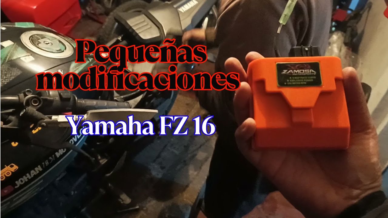 Yamaha fz16, Modificaciones 😮 CDI + CARBURADOR