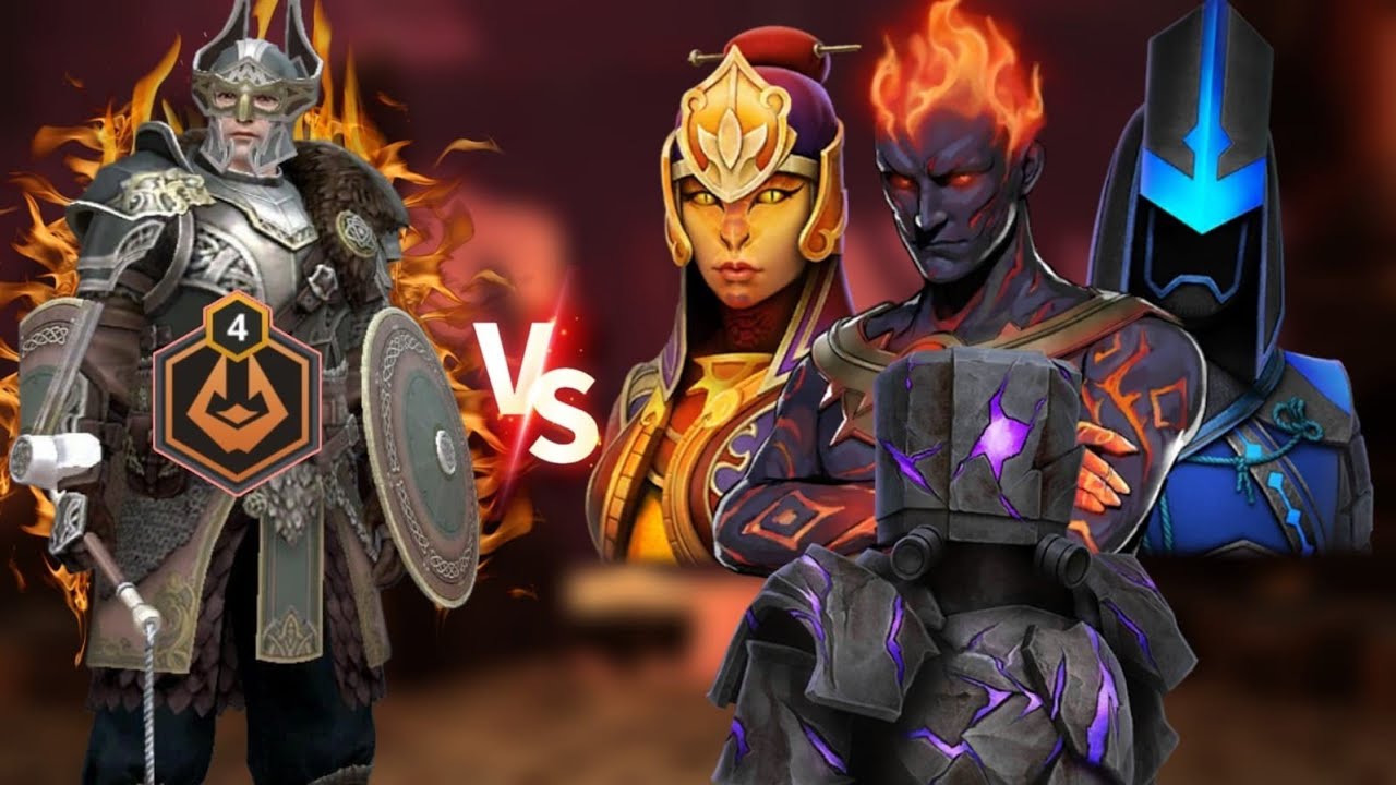 Shadow fight 3: Lv4 Steel hound is the best set for All Raids bosses ? sanguine forest event