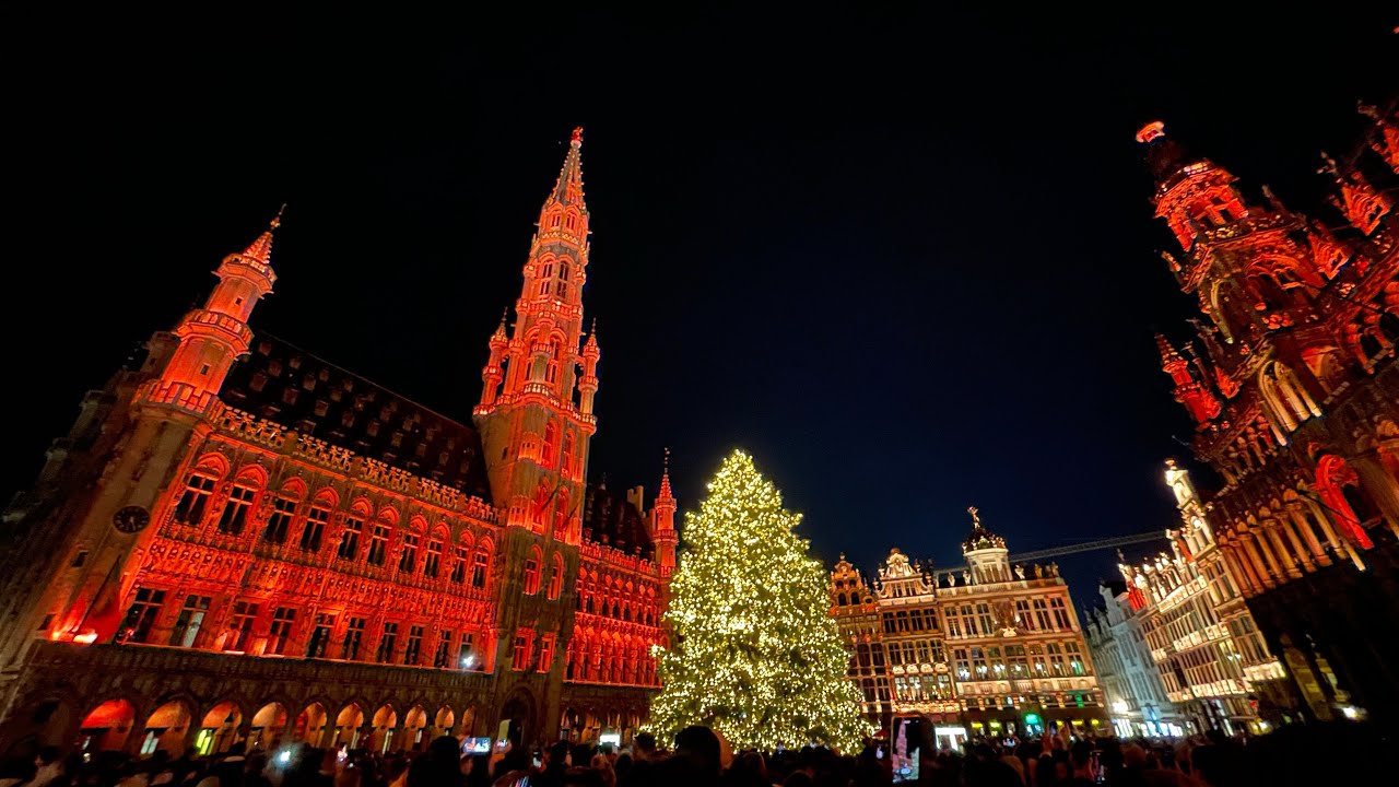 Christmas Lights Opening, Brussels 2022