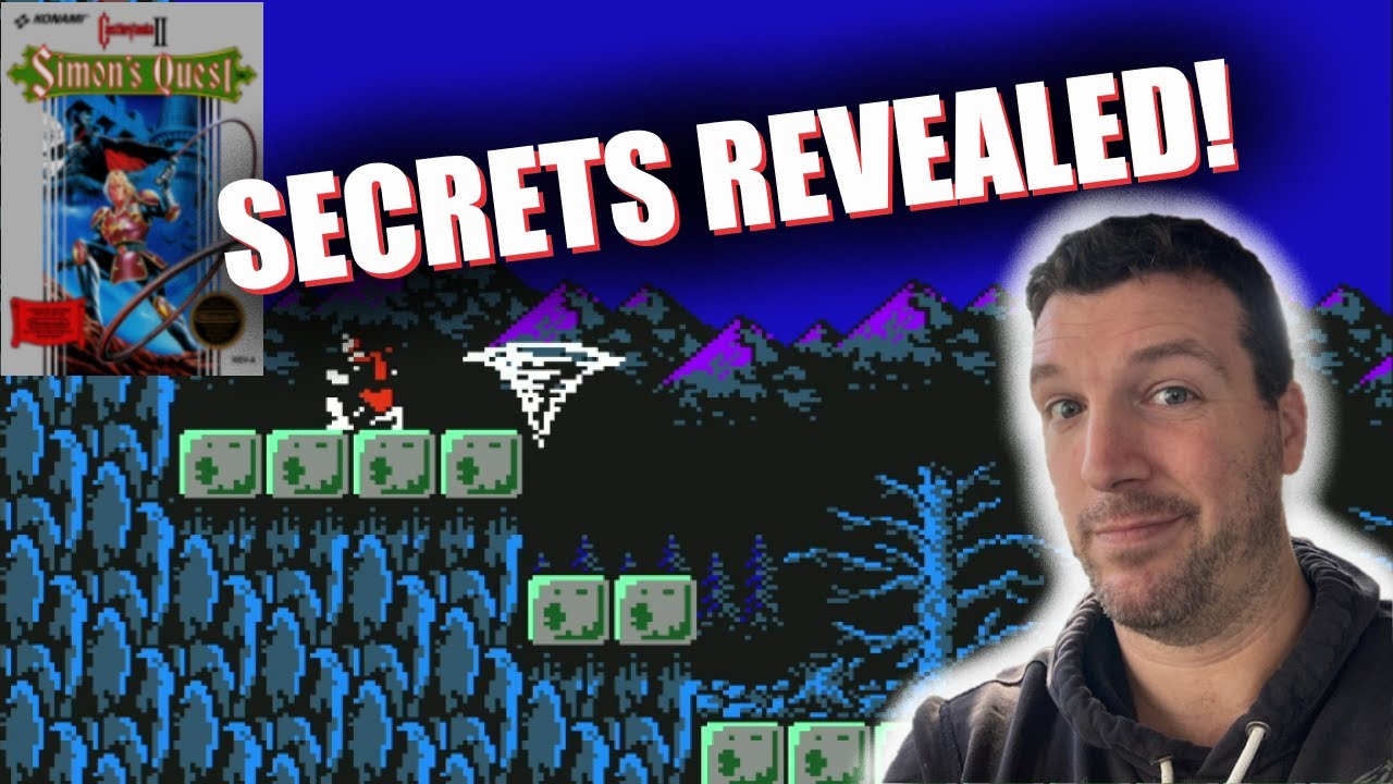 CASTLEVANIA 2: SIMON'S QUEST NES MADE EASY! BEST ENDING COMPLETE WALKTHROUGH