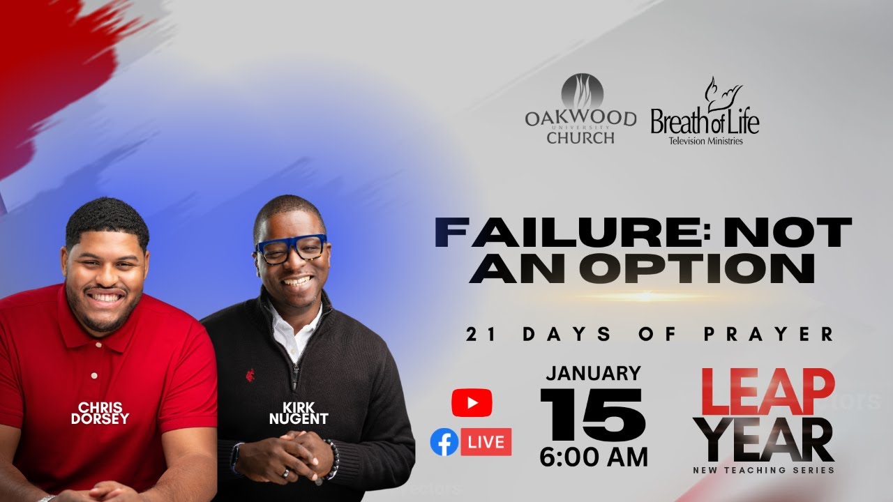Failure: Not an Option | Leap Year 21 Days of Prayer
