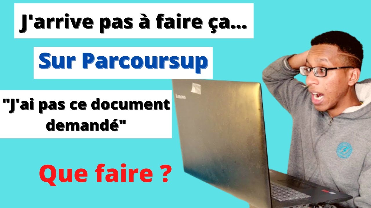 ça marche pas mon compte : Bulletin année en cours, problème notes, choix Parcoursup. El Ibra