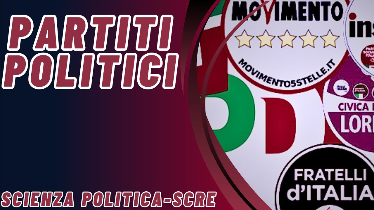 I PARTITI POLITICI! (scienza politica)