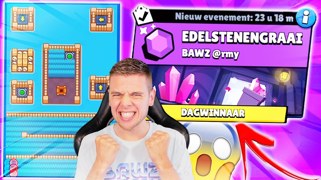 BAWZ ARMY MAP IS DAGWINNAAR IN BRAWL STARS!! 😱