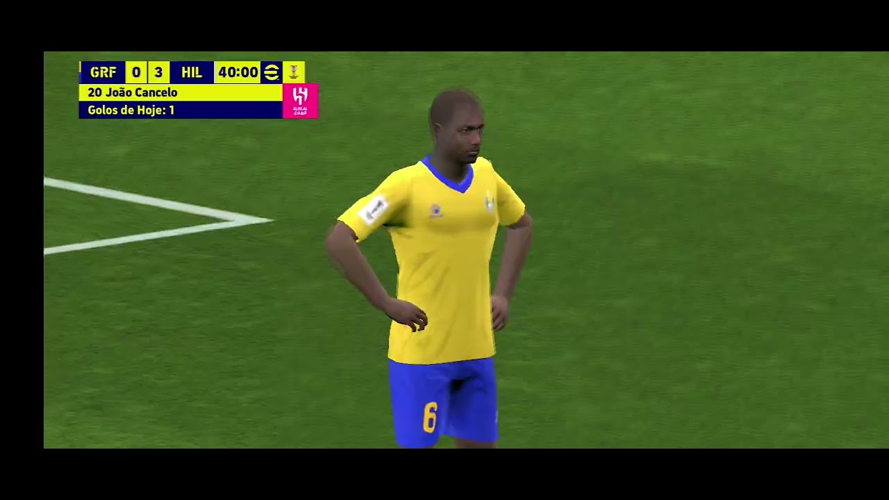 al guarrafa vs al hilal Sauditão efutebol 2025 (1/2)