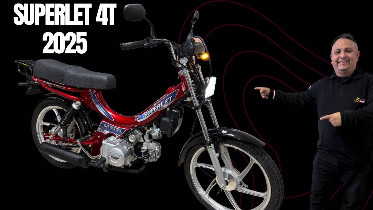 Nova Mobilete Superlet 4T 2025