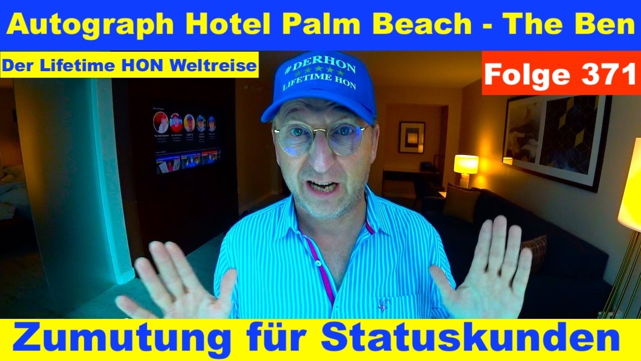 Solltest Du hier übernachten? (Autograph Hotel Palm Beach The Ben) #Weltreise 371 #palmbeach #hotel