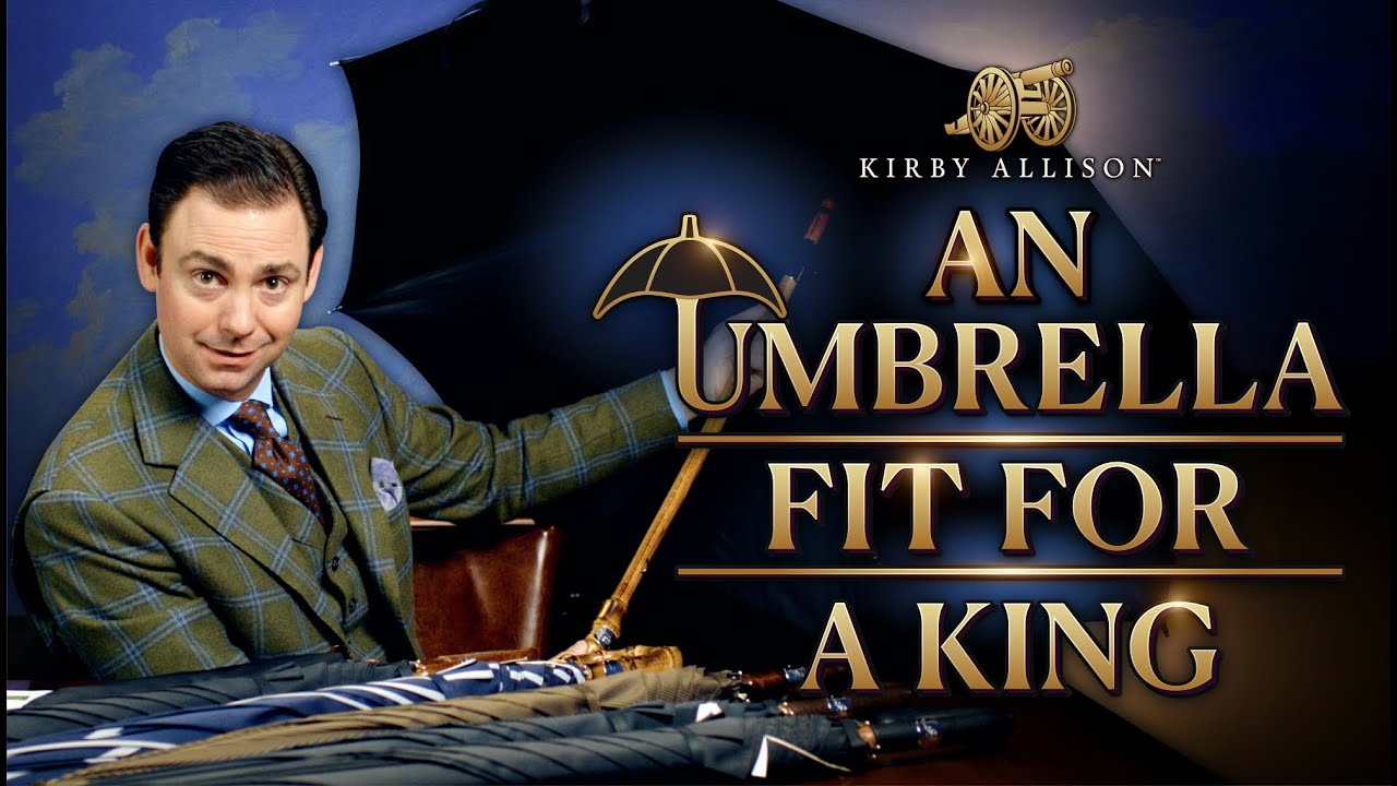 An Umbrella Fit for a King | King Charles's Personal Umbrella Revealed | Kirby Allison