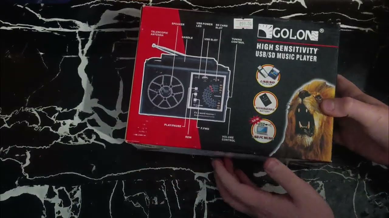 Радиоприемник GOLON RX-9922UAR