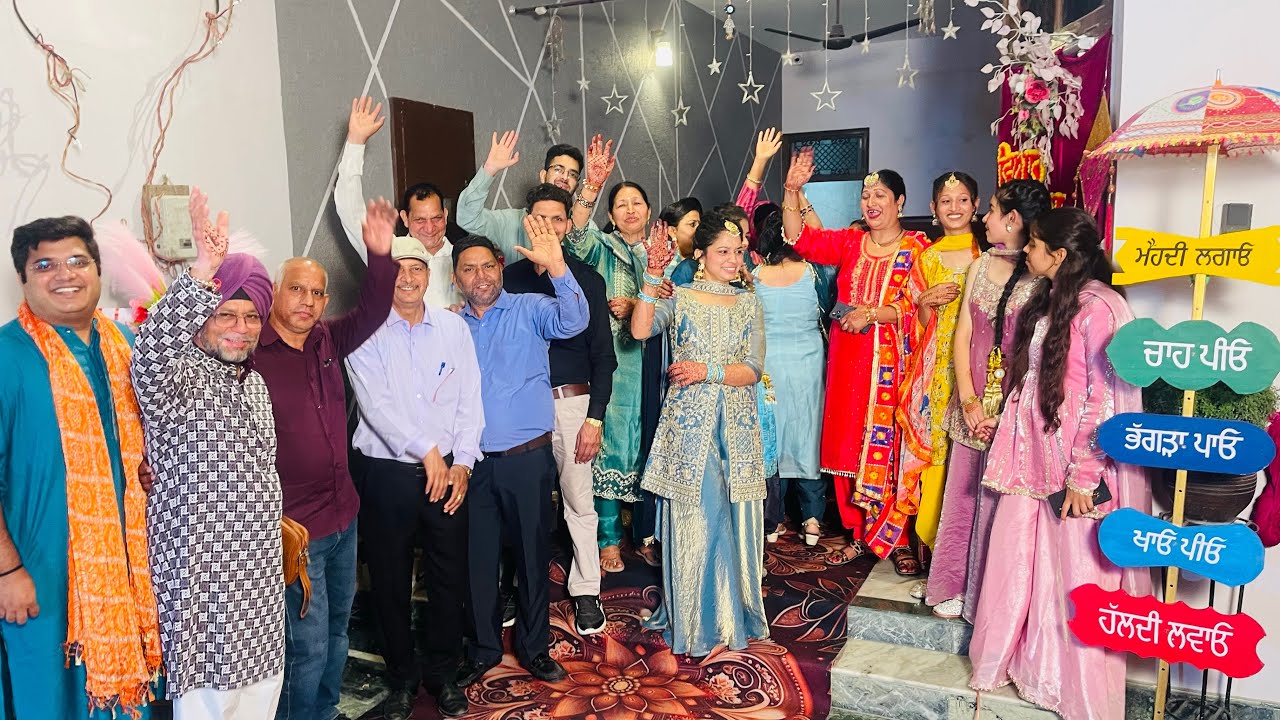 ਨਾਨਕਾ - ਦਾਦਕਾ ਮੇਲ, ਜਾਗੋ ❤️ #bhajanvlogschagran #wedding #video #vlog #family #viral 