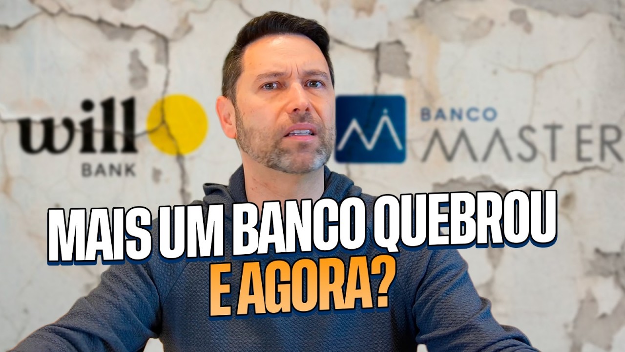 MERCADO EM RISCO: Will Bank, Banco Master, e BRB acendem o alerta
