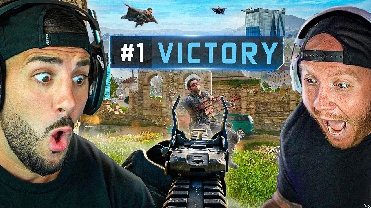 MY FIRST WIN ON BLACK OPS BATTLE ROYALE