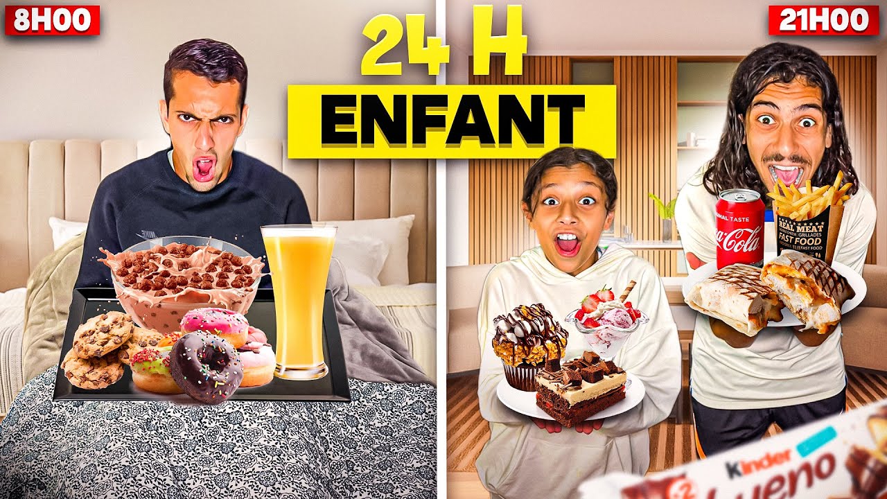 ON SURVIT avec des  MENU ENFANTS pendant 24H 😡 ( C'est ridicule)
