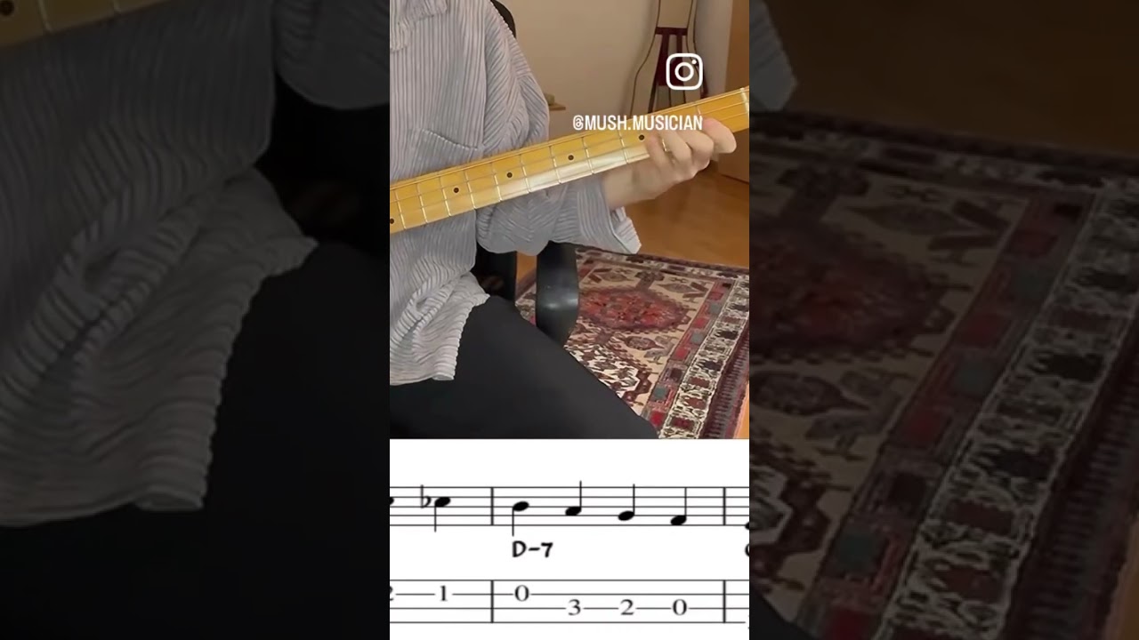 All of me #walkingbass #cover. #jazzstandard #realbook #fender #tabs #precisionbass #pbass