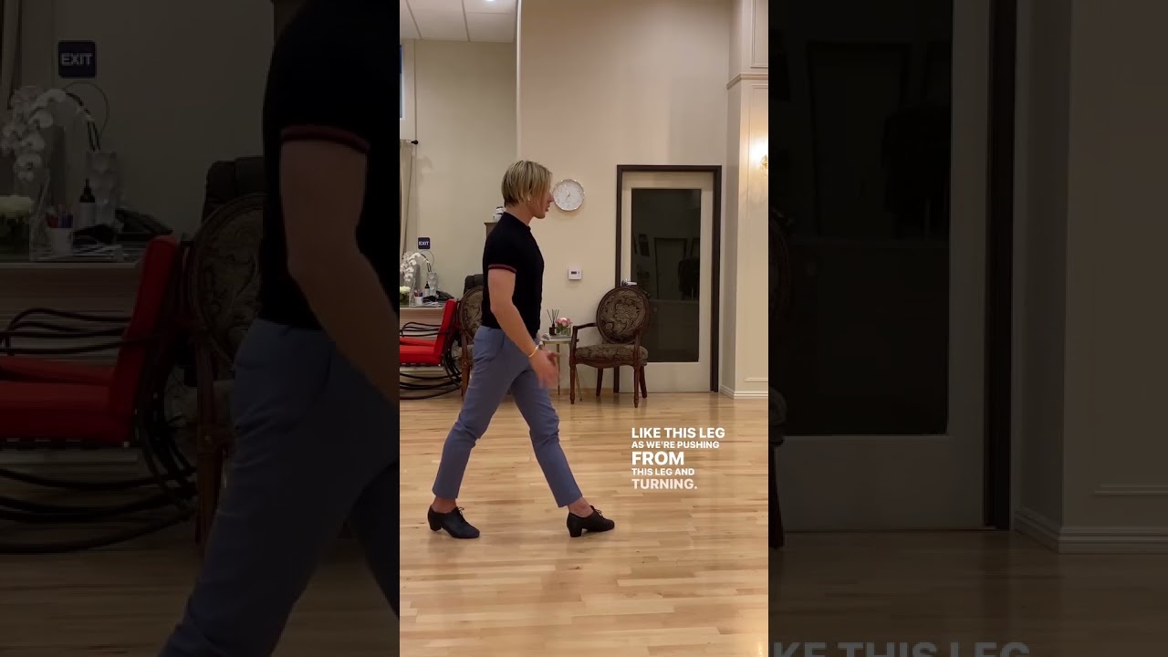 🌎 Rumba Walk Forward Technique by Oleg Astakhov - DanceWithOleg.com