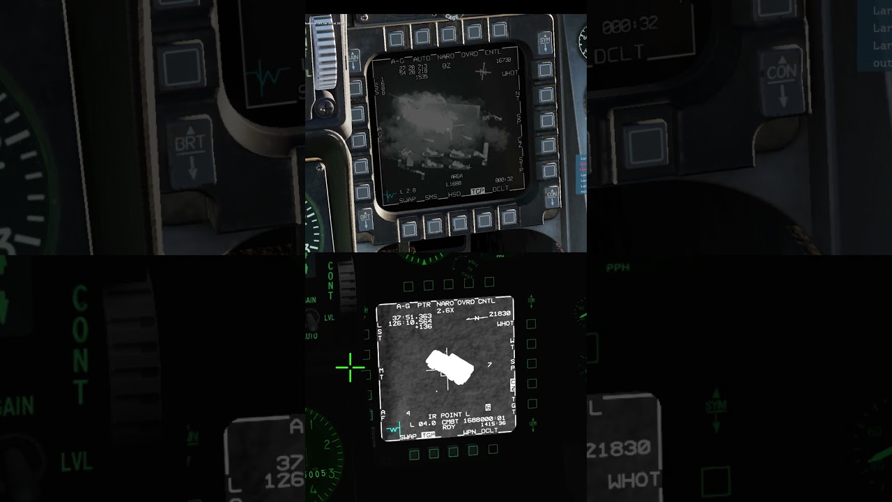 Falcon BMS vs DCS targeting pods