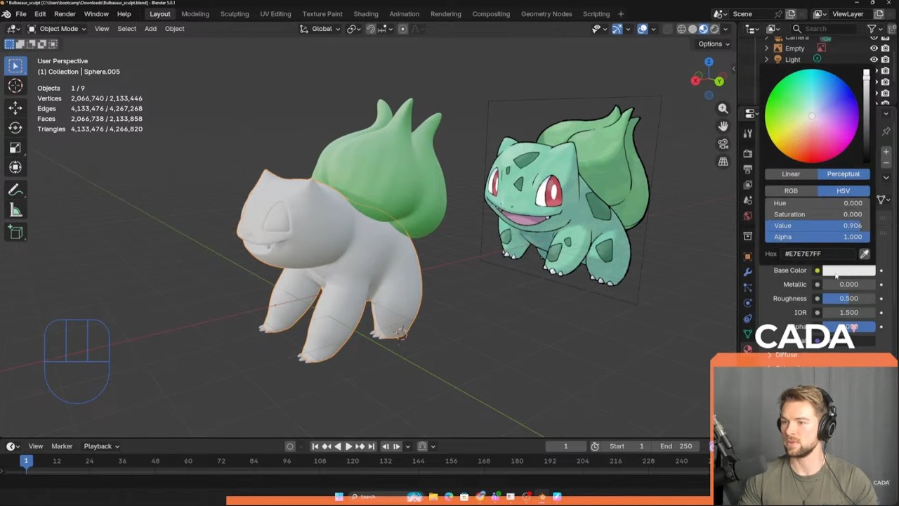 3D Bootcamp by CADA - Sculpting (Week 9 - 2026)