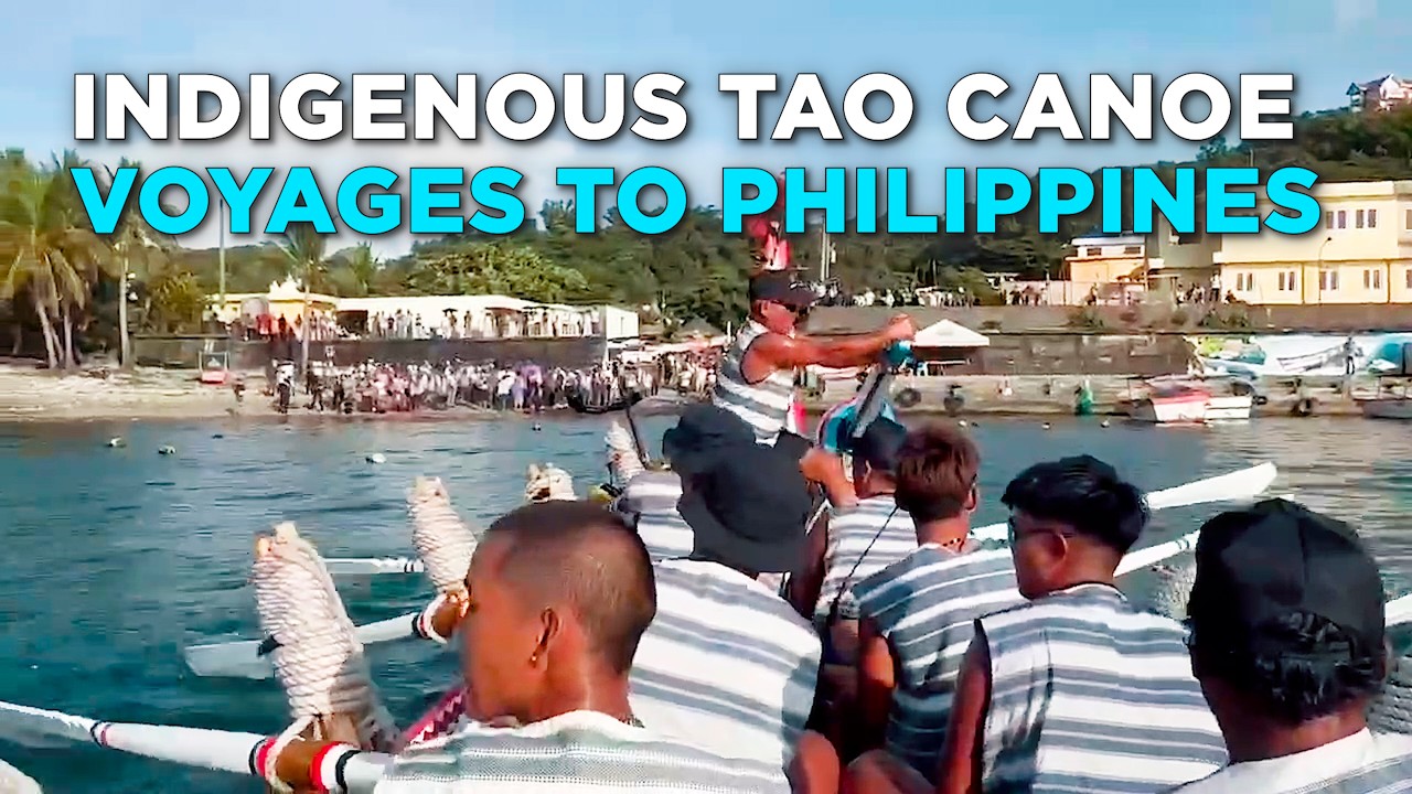 Indigenous Tao canoe from Taiwan makes historic voyage to Philippines