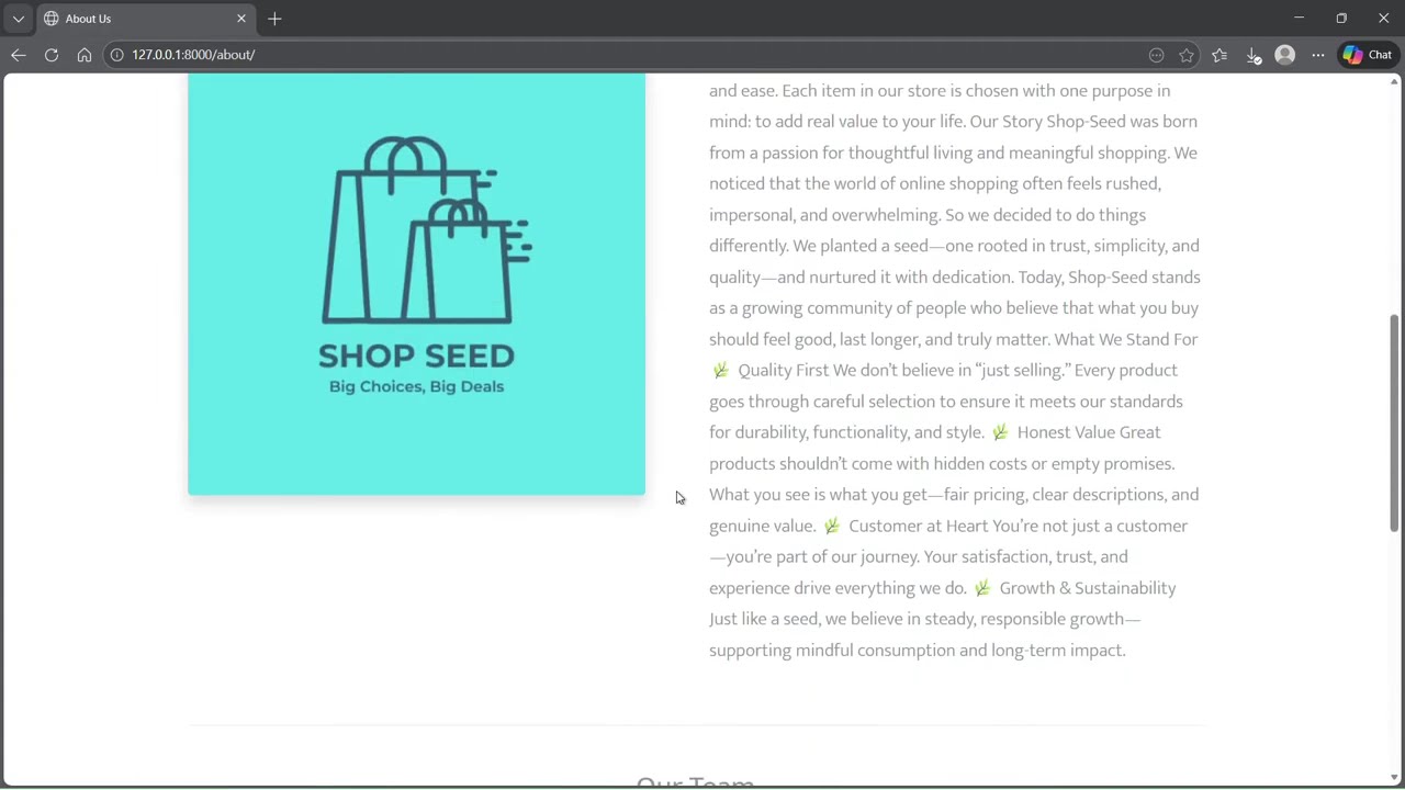 ShopSeed – Full Stack E-Commerce Platform Built with Django | B2B & B2C