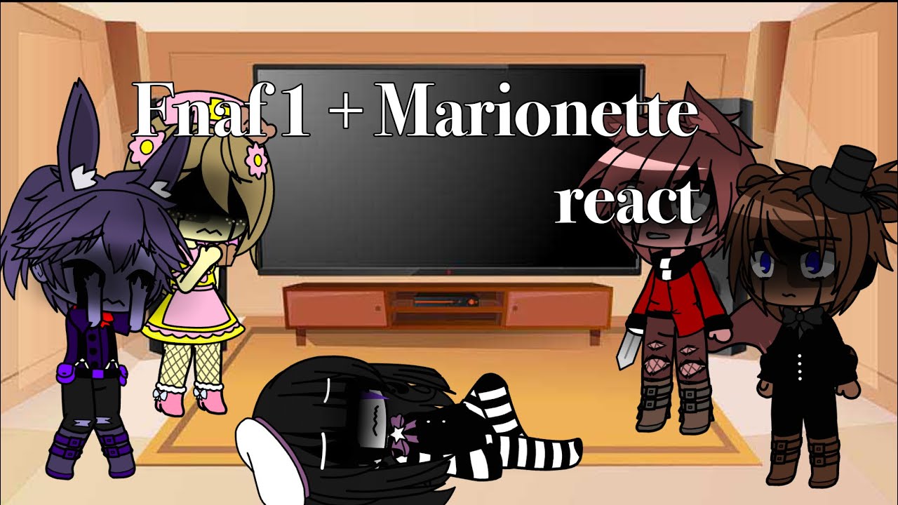 Fnaf 1 + Marionette react to The afton family. |snowberry|