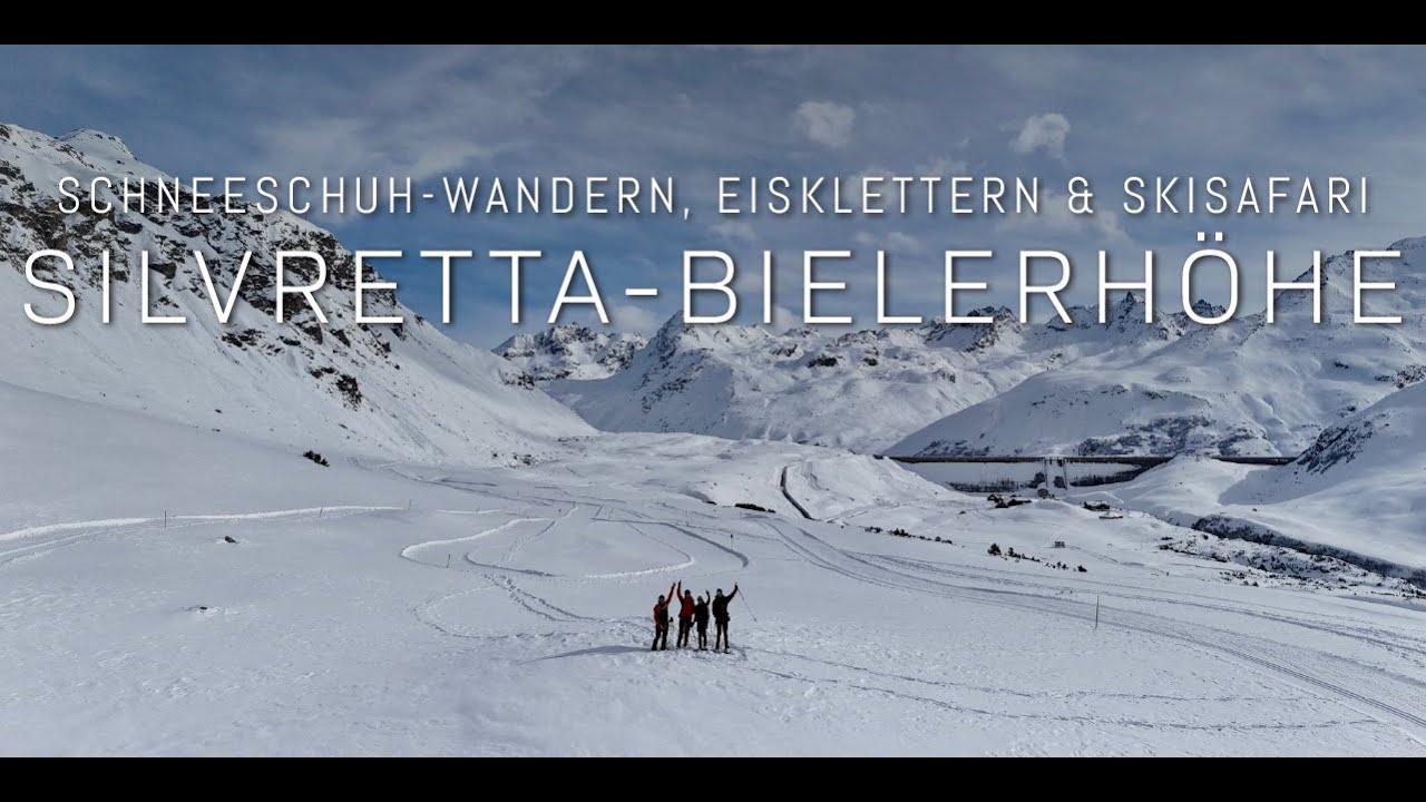 Winterabenteuer auf der Silvretta-Bielerhöhe! 🏔️ Eisklettern, Skisafari & mehr als Familie erleben!