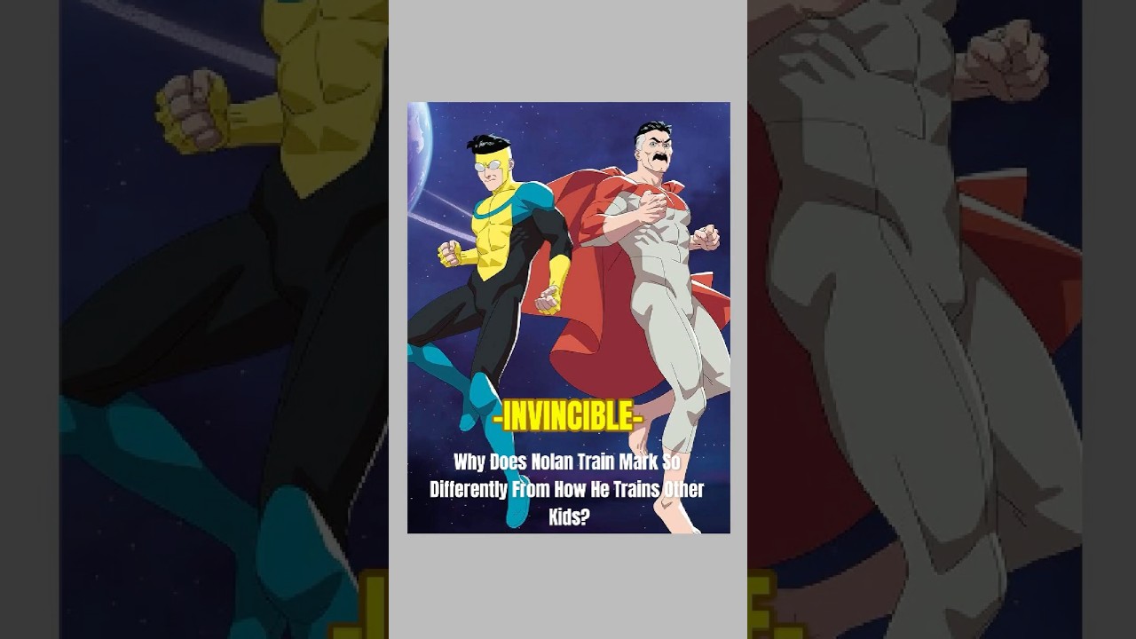 Why does Nolan train Mark so differently from how he trains other kids?|#invincible
