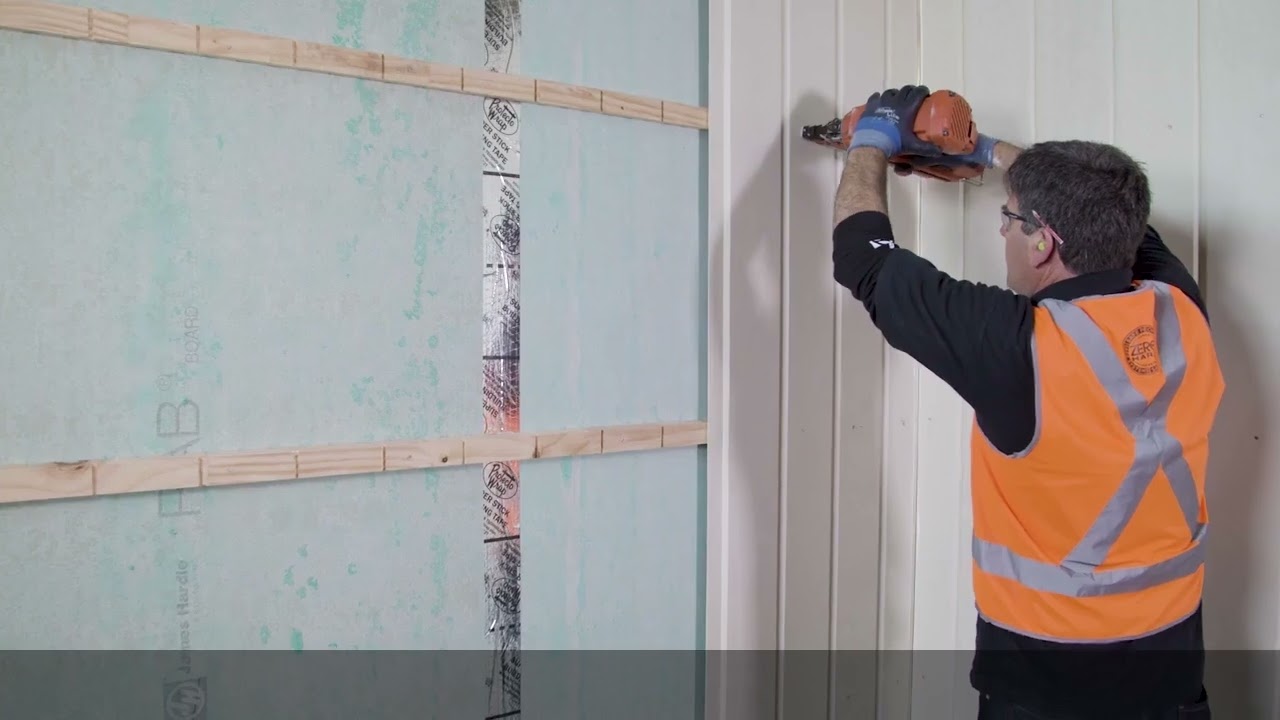 Linea™ Oblique™ Weatherboard - Vertical Installation with subtitles | James Hardie