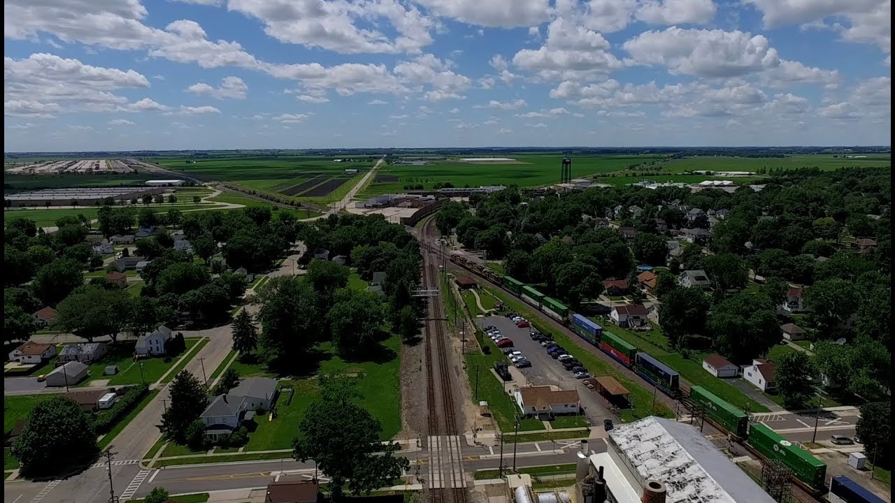 TRRS 509: Railfanning Rochelle, IL from the Sky