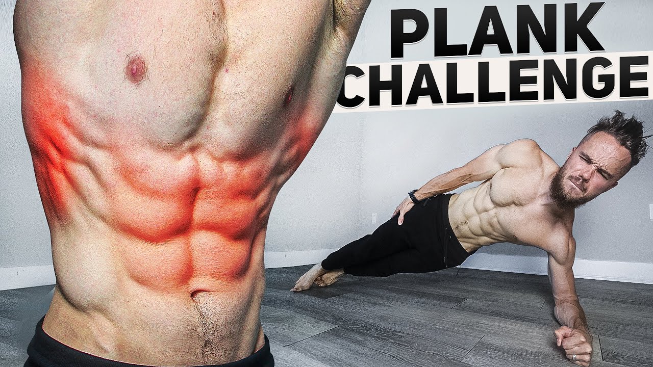 Perfect V-Cut ABS and OBLIQUES Workout (Crazy 5 Min Plank Challenge)