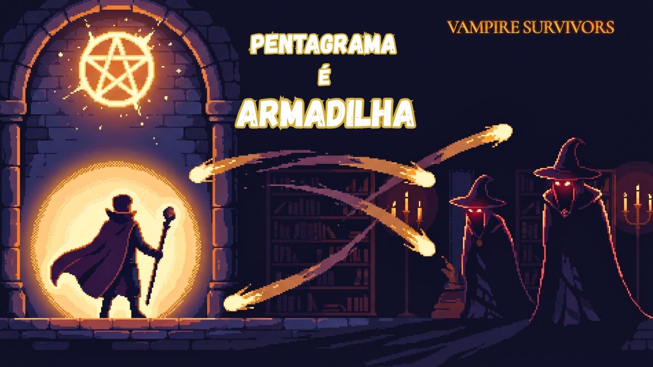 Vampire Survivors: Pentagram é ARMADILHA (Guia Iniciante) | Ep. 2 PT-BR