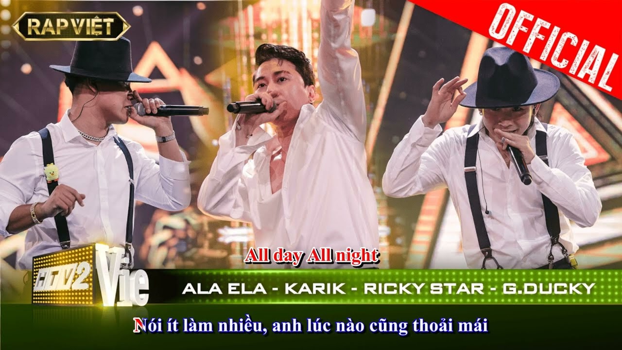 Karik, GDucky, Ricky Star   Ala Ela (Karaoke)