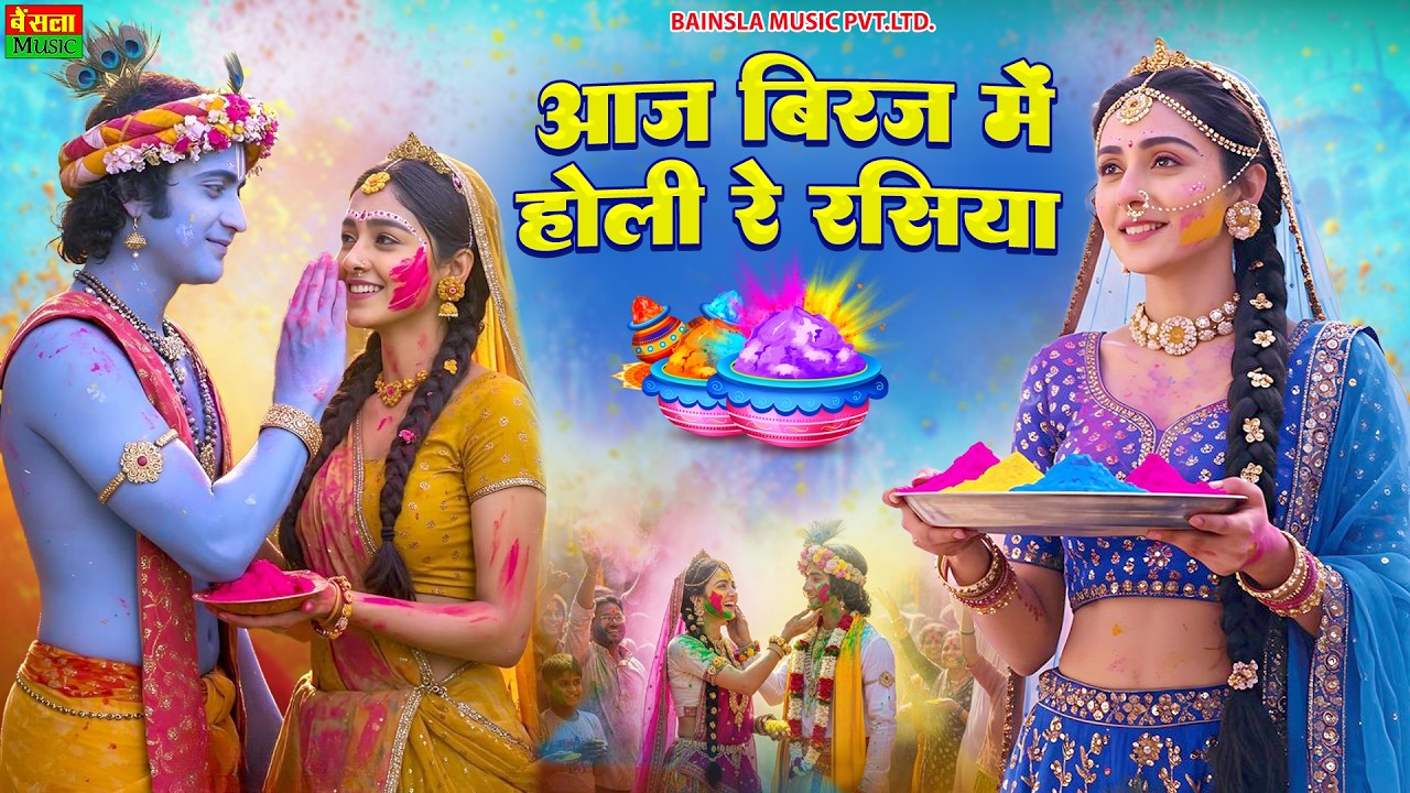 Aaj Birj Mein Holi Re Rasiya | आज बिरज में होली रे रसिया | Radha Krishna Holi Bhajan 2026