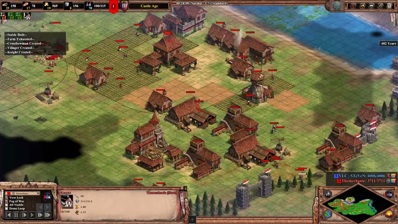 AoE2 Red Bull Londinium 1v1 Ladder - Slavs vs Wu (Thames)