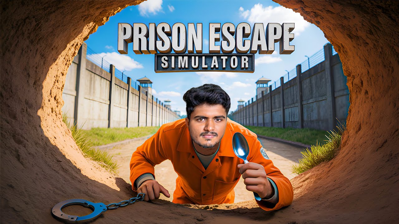 KYA M PRISON SE BHAG PAUNGA 🤔 || PRISON ESCAPE SIMULATOR