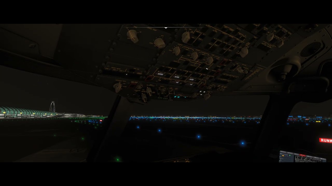 MSFS 2024 MD-11F Landing Dubai / Taxi / Shutdown