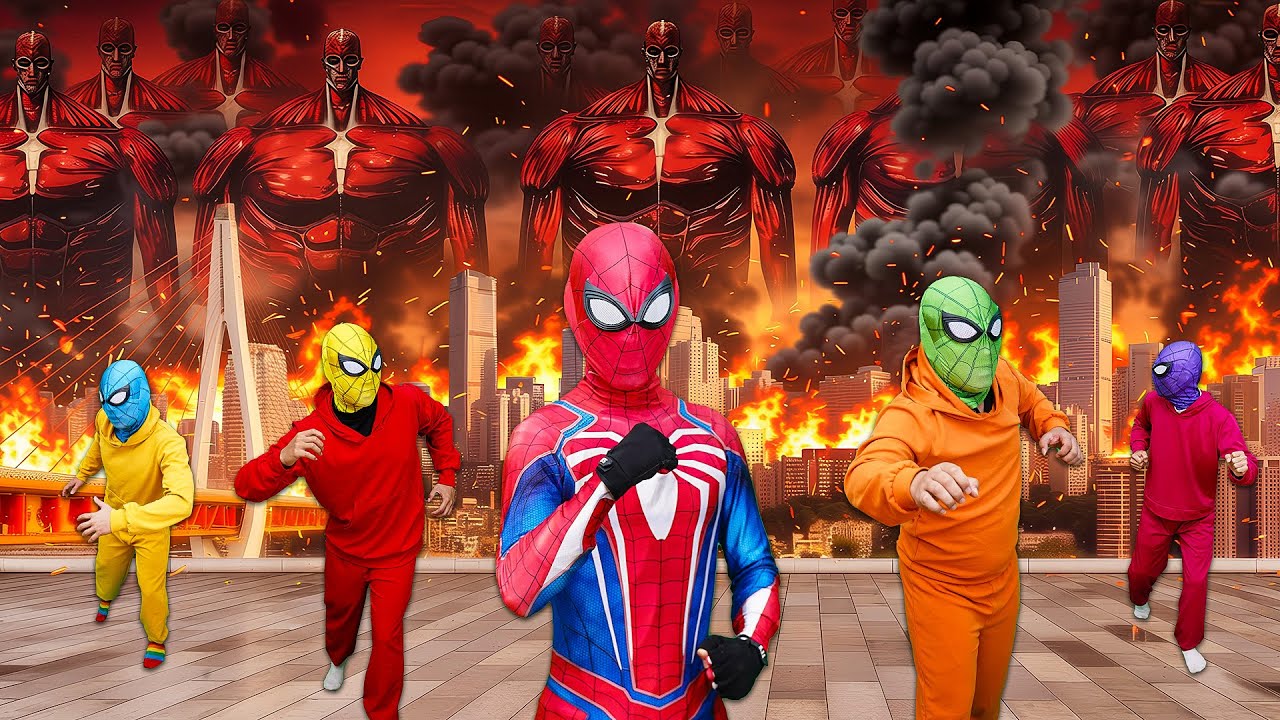 タイタン覚醒！スパイダーマン兄弟は止められるのか？