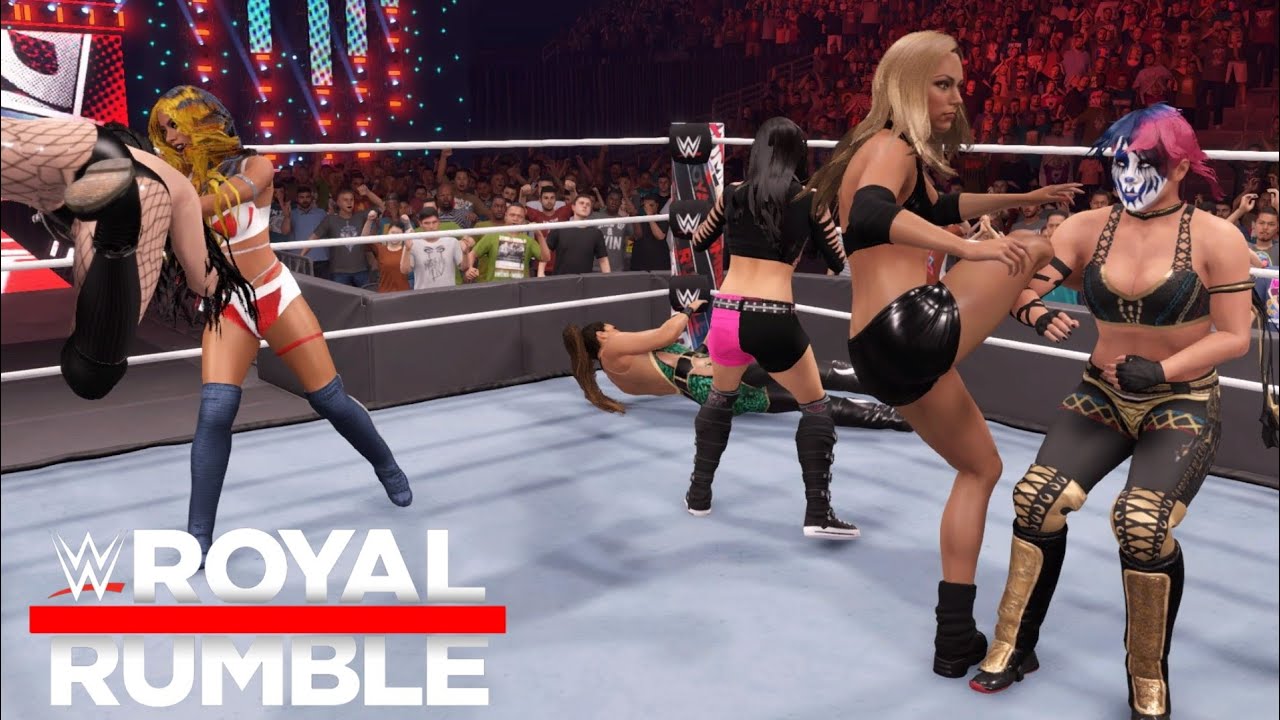 WWE 2K22 30-WOMAN ROYAL RUMBLE MATCH (2023)