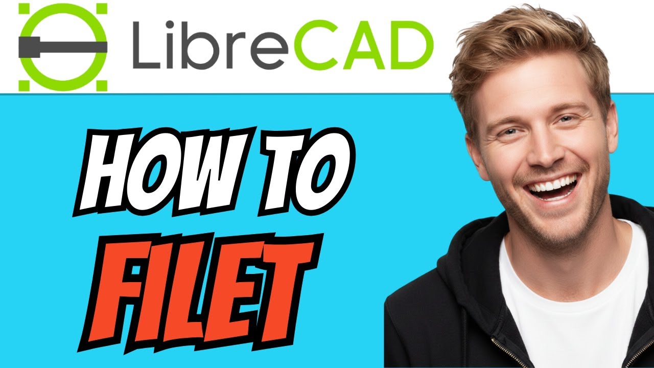 Как использовать скругление в LibreCAD (быстро и легко) 2026