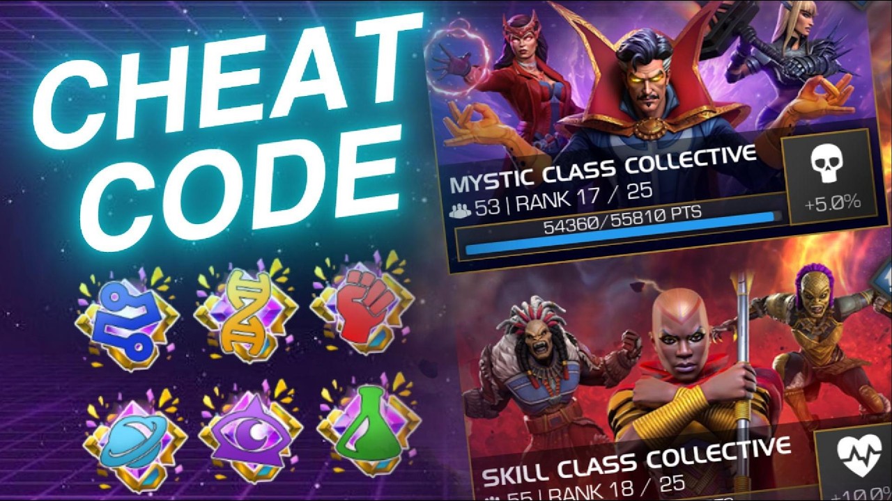 Эффективная стратегия повышения ранга в MCOC | Читы от Collective System