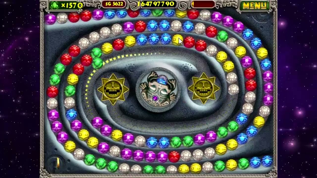 Zuma Deluxe RTMS (Gauntlet mode, Random, practice) - SG 5611 to SG 5700
