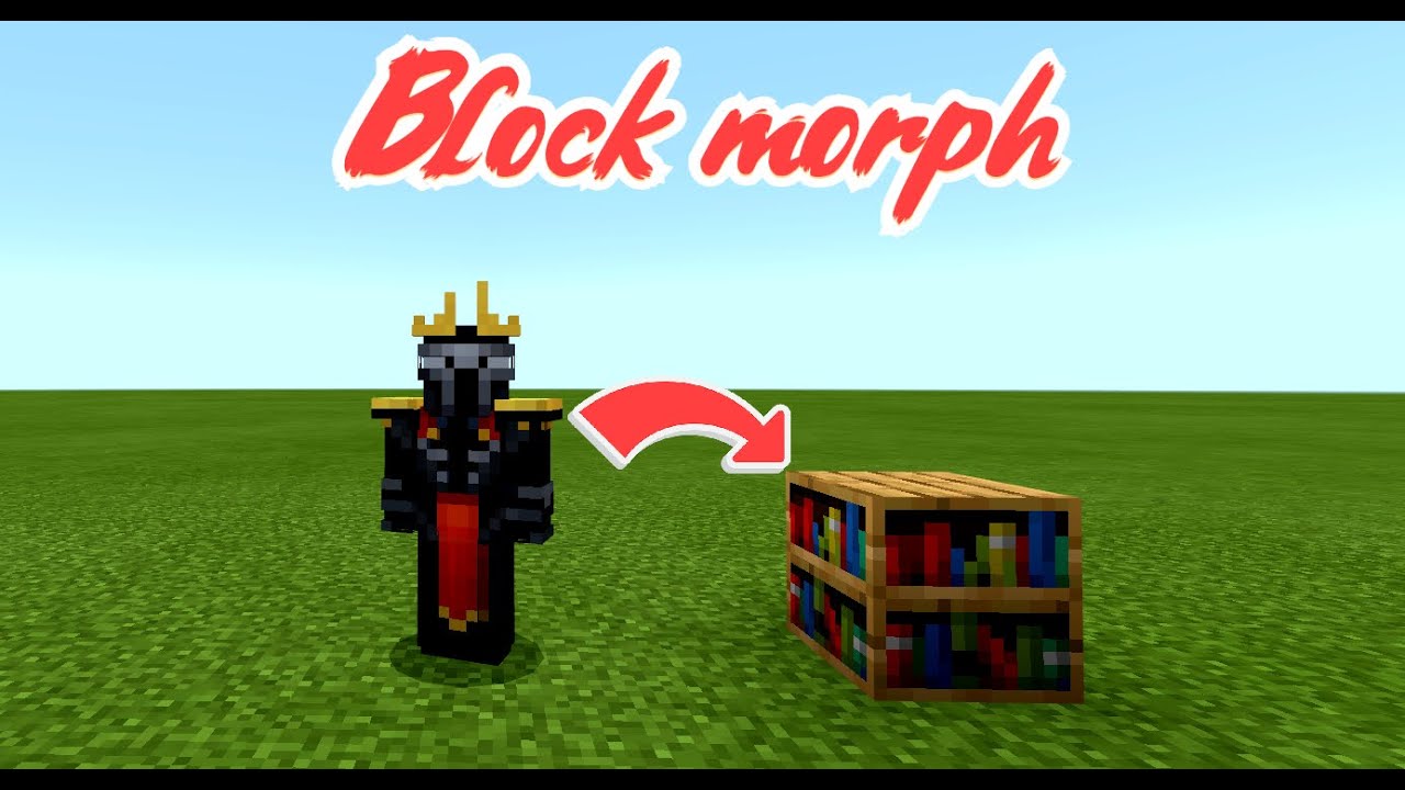 [Updated] Block morph commands for Hide & Seek | Minecraft Bedrock