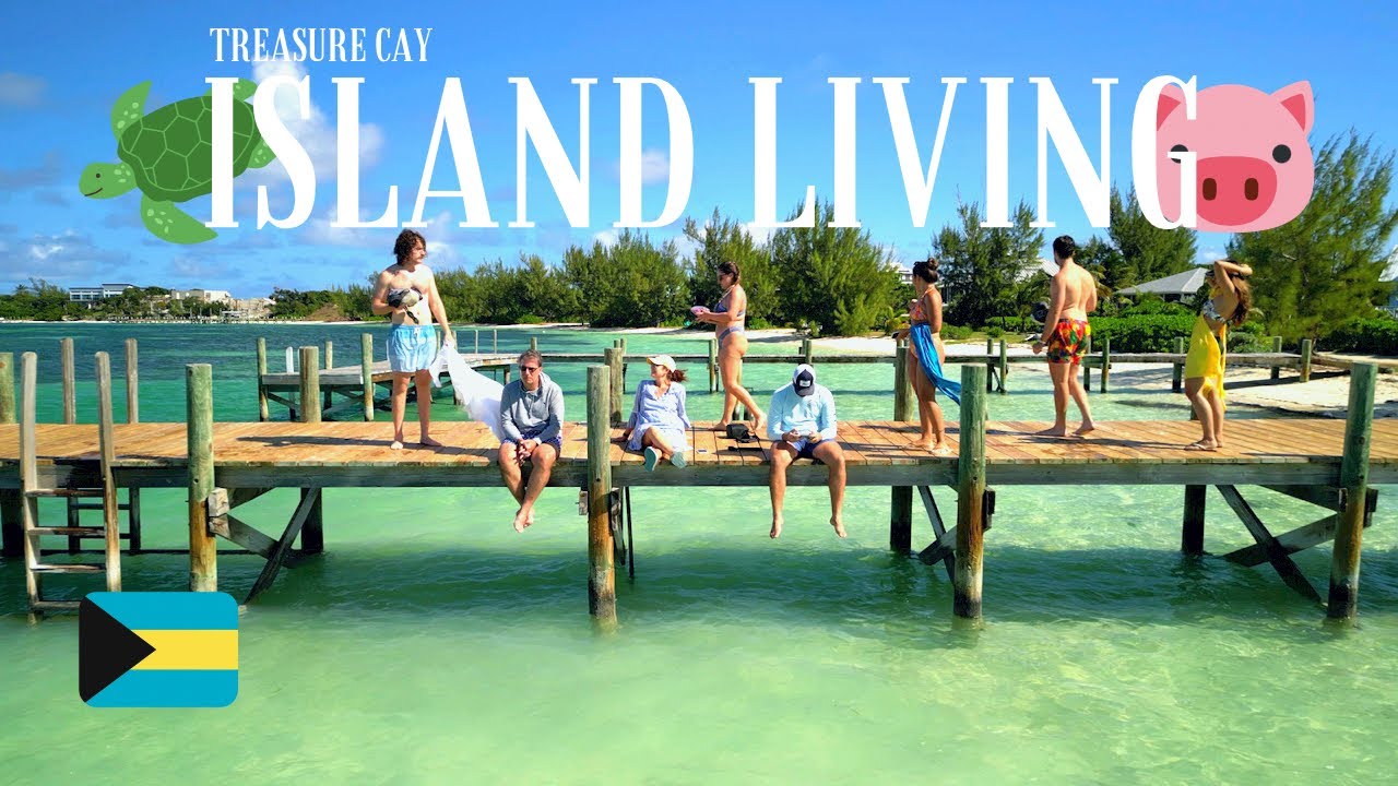 Swimming With Turtles and Pigs in The Abacos | GREEN TURTLE CAY